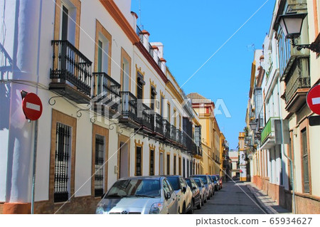 塞維利亞的城市景觀（西班牙/塞維利亞） 65934627