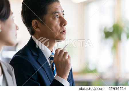 中老年人 商業 商務 65936734