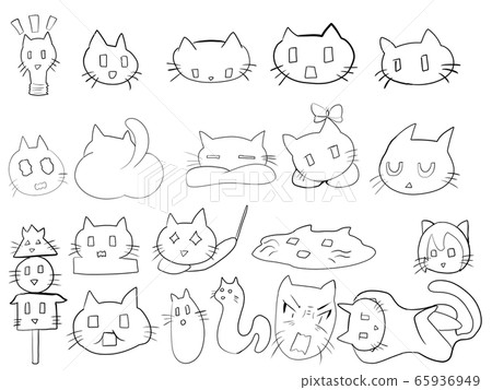 簡單的貓圖 65936949