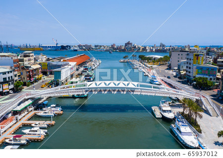 臺灣高雄旗津港灣景色Asia Kaohsiung Qijin Bay Landscape 臺灣高雄旗津港灣景色Asia Kaohsiung Qijin Bay Landscape 65937012