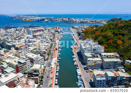 臺灣高雄旗津港灣景色Asia Kaohsiung Qijin Bay Landscape 臺灣高雄旗津港灣景色Asia Kaohsiung Qijin Bay Landscape 65937016