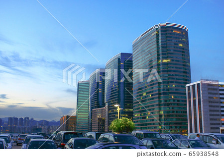 2 Aug 2008 the outlook and car park at tst hK. 65938548