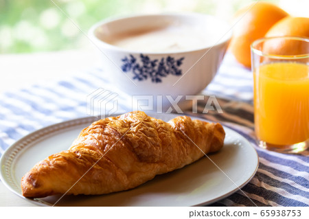 Croissants - A simple breakfast 65938753