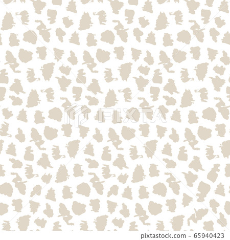 Abstract minimalistic seamless pattern animal skin. 65940423