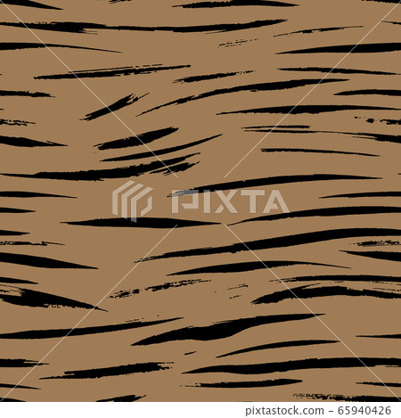 Safari pattern, tiger print brown seamless background Safari pattern, tiger print brown seamless background 65940426