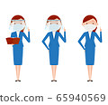 面具面罩老師女人插圖 65940569