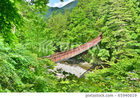 Ishifune Bridge in the Akigawa Valley 65940819