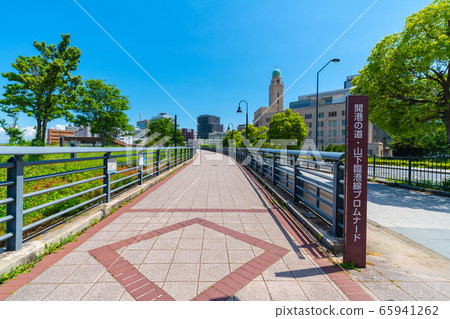 Yokohama cityscape in Japan, overlooking the opening road, the Yamashita Rinko Line promenade, etc. Yokohama cityscape in Japan, overlooking the opening road, the Yamashita Rinko Line promenade, etc. 65941262