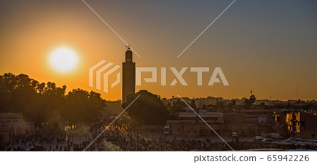 Marrakesh sunset 65942226