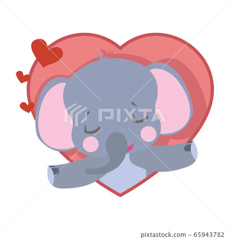 med staffCute elephant vector illustration. med staffCute elephant vector illustration. 65943782
