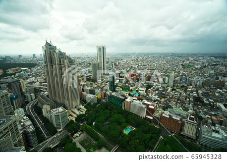 從東京都政府天文台看到的城市景觀 65945328