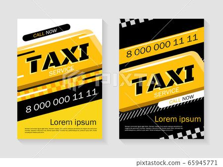Taxi transfer service template. Modern design Taxi transfer service template. Modern design 65945771