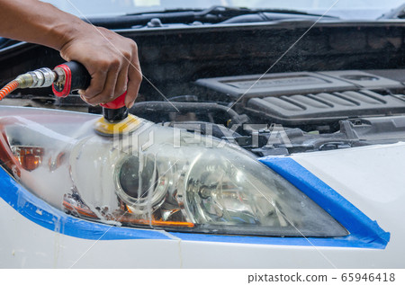 Polish front headlight Polish front headlight 65946418