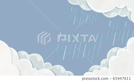雨天背景 65947811