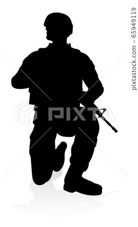 Soldier Silhouette 65949119
