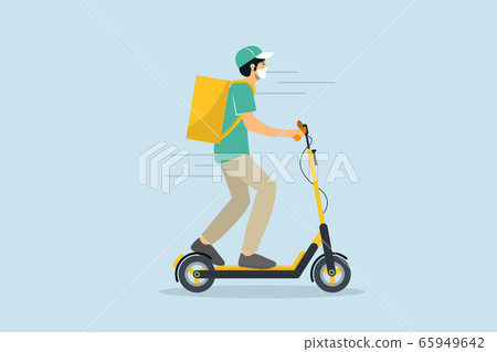 Delivery vector transport flat design. Delivery vector transport flat design. 65949642
