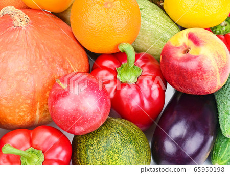Background from the collection of fruits and Background from the collection of fruits and 65950198