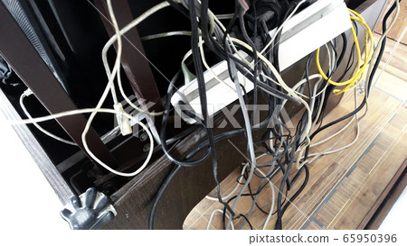 Wires Electric Mess Wires Electric Mess 65950396