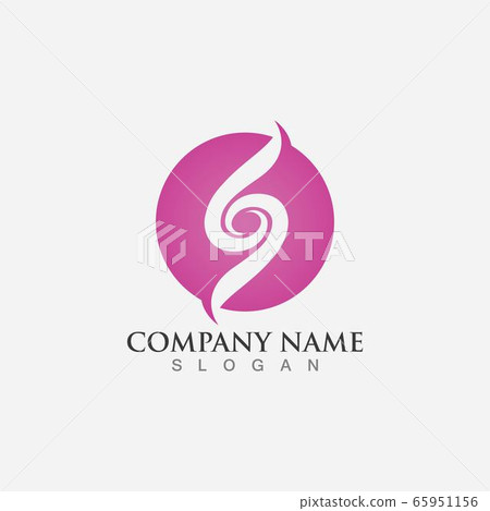 Business corporate S letter logo 65951156