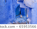 Morocco Fes Blue Town Cat 65953566