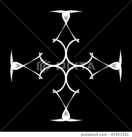 夢幻般的幾何圖案方形20200528_005m 夢幻般的幾何圖案方形20200528_005m 65953581