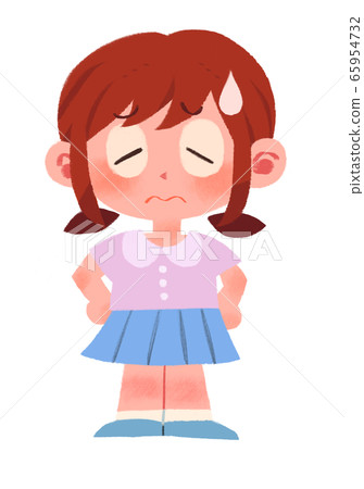 陷入困境的女孩 65954732