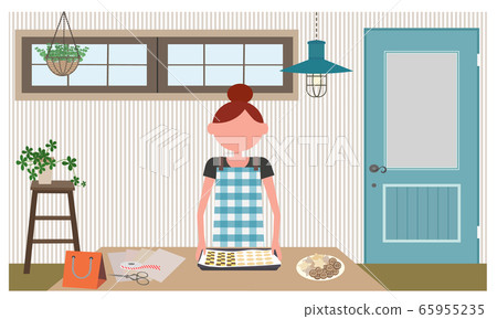 A woman who lives and makes sweets 65955235