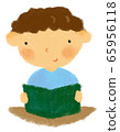 讀一本書的男孩 65956118