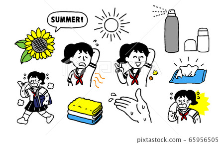 Women's sailor suit that suffers from the smell of summer sweat (simple) Women's sailor suit that suffers from the smell of summer sweat (simple) 65956505