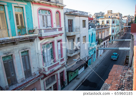 古巴哈瓦那市容俯瞰道路 65960185