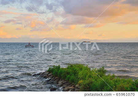 Lake Biwa in Shiga Prefecture Lake Biwa in Shiga Prefecture 65961070