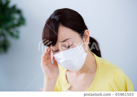 Mask female business woman business Mask female business woman business 65961503