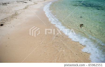 Sandy beach and sea Sandy beach and sea 65962551