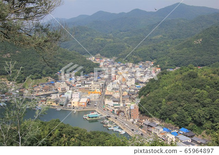 Bizen cityscape seen from Minato-no-view Hill Park 65964897