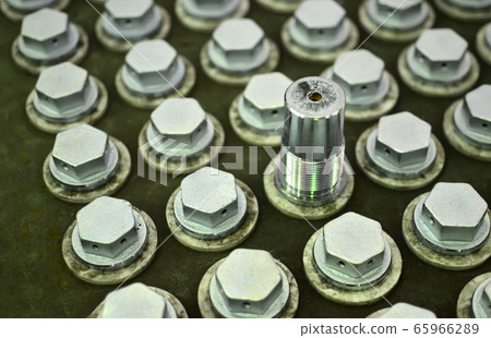 Background of screw bolts, Internal screw, bolts closeup, many screws Background of screw bolts, Internal screw, bolts closeup, many screws 65966289