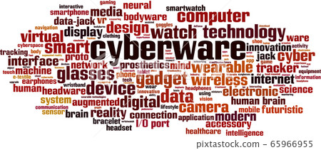Cyberware word cloud 65966955