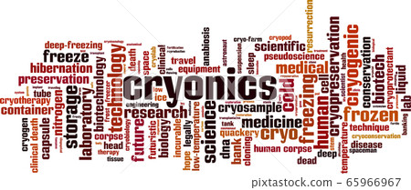 Cryonics word cloud 65966967