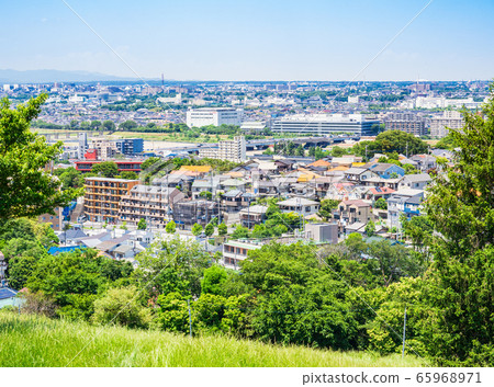 Residential area in the suburbs of Tokyo 65968971