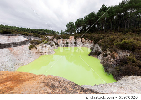 Wai-o-Tapu in New Zealand Wai-o-Tapu in New Zealand 65970026