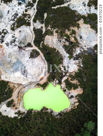 Wai-o-Tapu in New Zealand Wai-o-Tapu in New Zealand 65970219