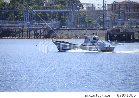 Omuta City Miike Port Fishing boat, Omuta City Miike Port Fishing boat, 65971399