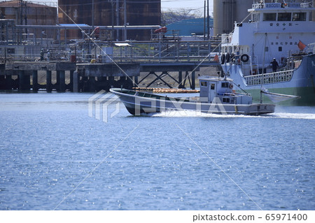Omuta City Miike Port Fishing boat, Omuta City Miike Port Fishing boat, 65971400