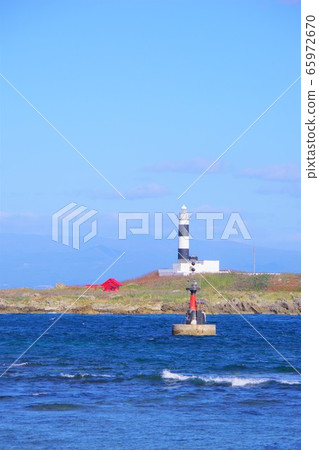 Aomori Prefecture Bentenjima Omazaki Lighthouse Aomori Prefecture Bentenjima Omazaki Lighthouse 65972670