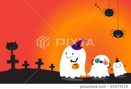 Halloween ghosts 65974519