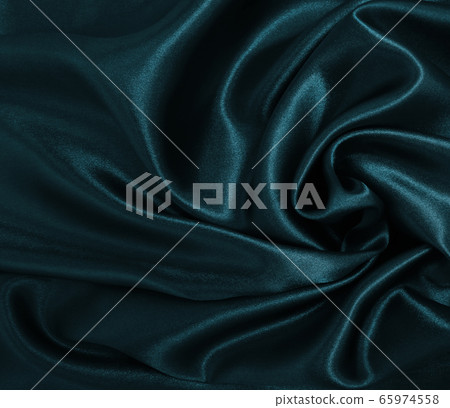Smooth elegant blue silk or satin luxury cloth 65974558