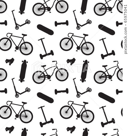 Vector seamless pattern of summer activities sport Vector seamless pattern of summer activities sport 65975041