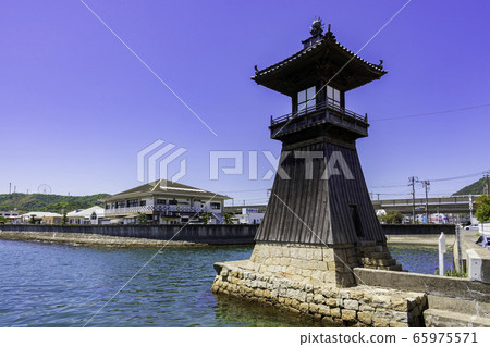 Former Nozakihama Lighthouse, Kurashiki City, Okayama Prefecture 65975571