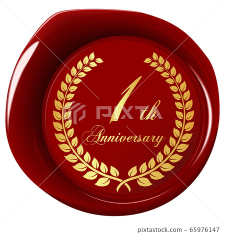 1st anniversary (sealing wax) 65976147