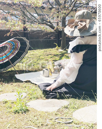 picnic, parasol, cap 65978600