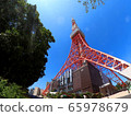 Tokyo Tower clear weather 65978679